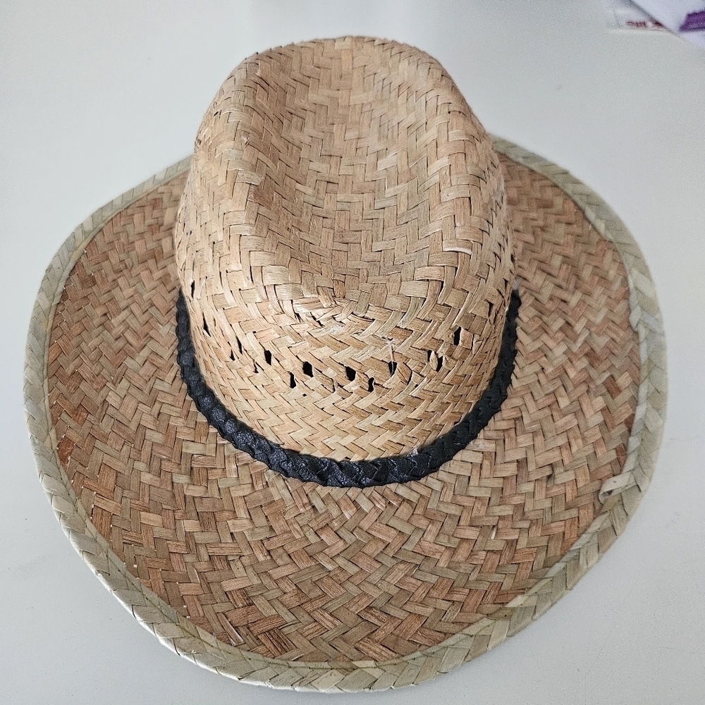 Gold Coast Sunwear Straw Hat Summertime‎ Shade Size NWT